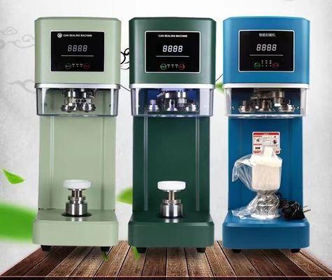Μέγιστη ταχύτητα 20pcs/min Αυτοματοποιημένος σφραγιστής κονσερβοειδών για έξυπνες μικρές φορητές πλαστικές κονσερβοειδές