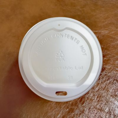 62mm/73mm/80mm/90mm/115mm Πλούσιο σχεδιασμό βιοδιασπώμενο CPLA χαρτί κάλυμμα για φλιτζάνι καφέ