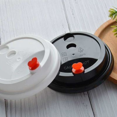 62mm/78mm/90mm/115mm Καφέ κάλυμμα για λευκό/μαύρο PP πλαστικό κάλυμμα καφέ