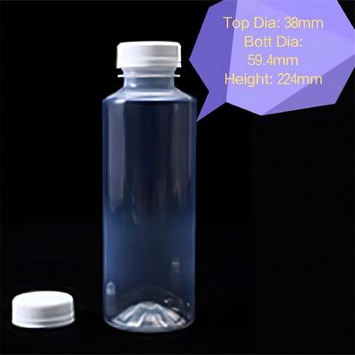 Υλικό σώματος πλαστικού PP 150ml 280ml 350ml 500ml θερμοανθεκτικό μπουκάλι ποτών για χυμό